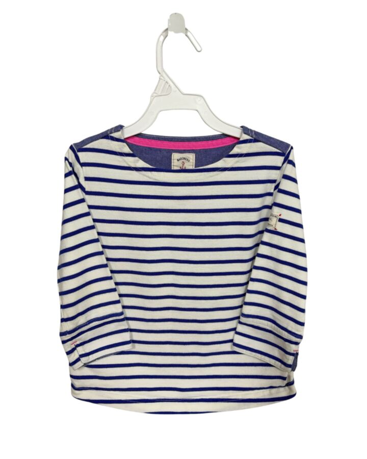 JOULES  BLUE  STRIPED  SHIRT-LS