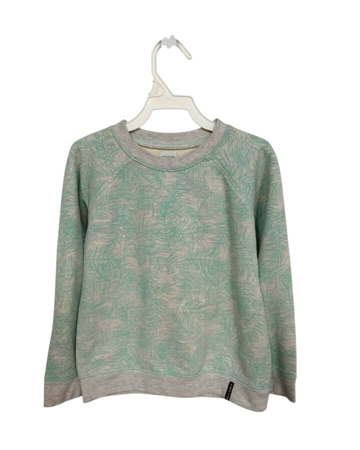 MINI A TURE  GREEN   PRINTED DESIGN PULLOVER