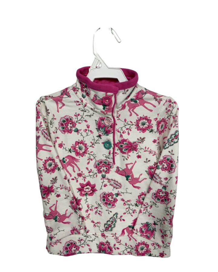 JOULES  PINK  FLORAL  PULLOVER