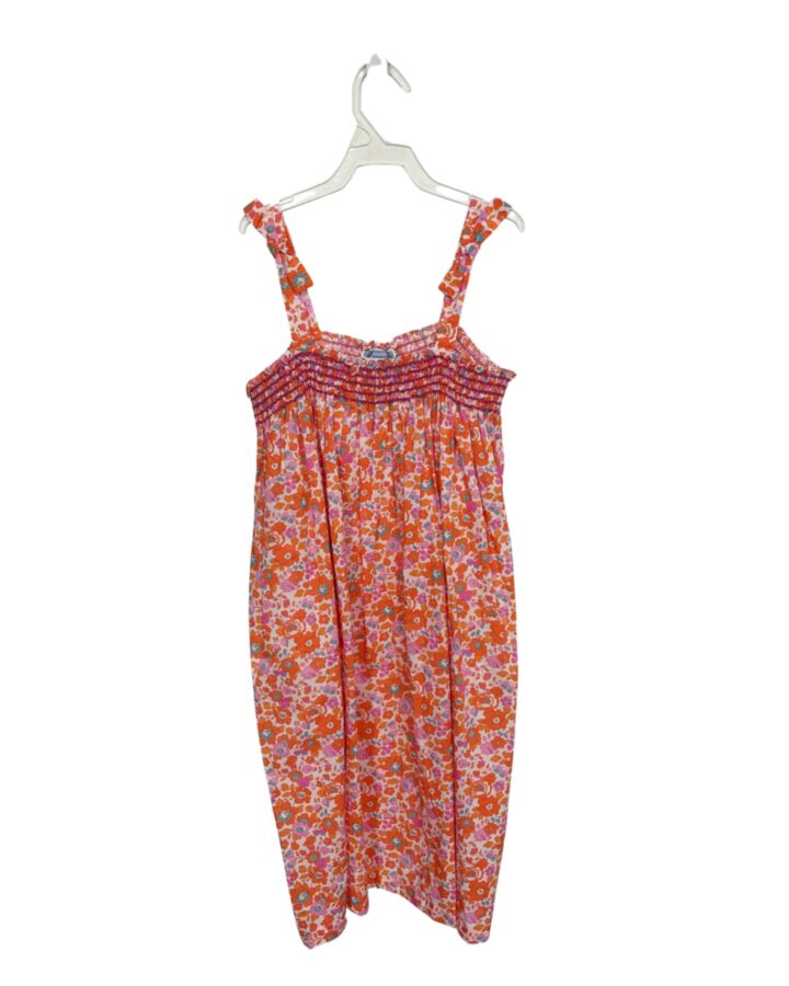 JACADI  ORANGE  FLORAL  DRESS