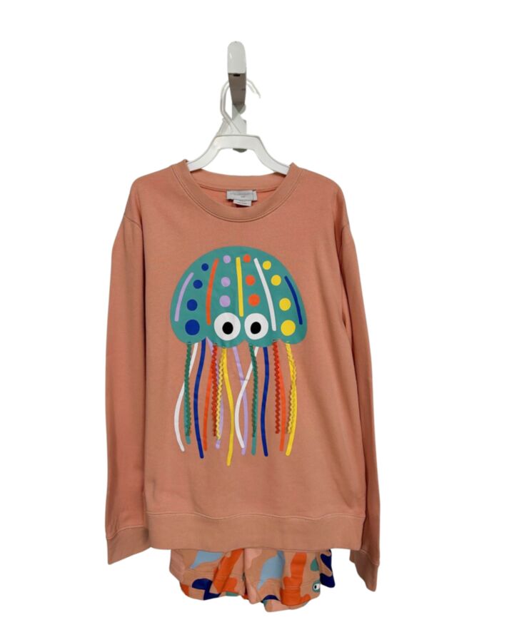 STELLA MCCARTNEY  ORANGE   PRINTED DESIGN 2-PIECE OUTFIT