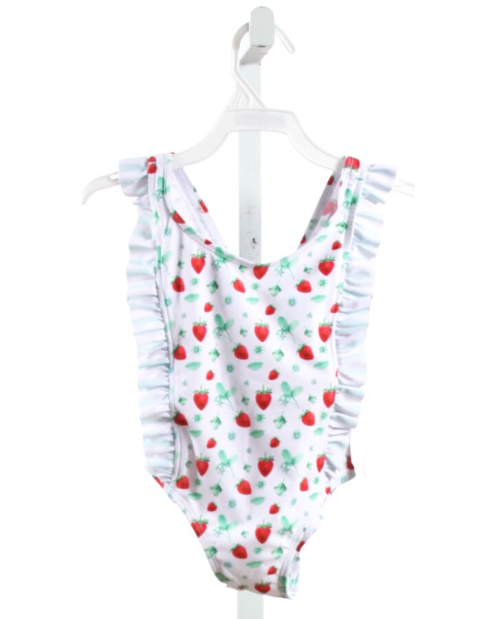 THE OAKS APPAREL  MULTI-COLOR  1-PIECE SWIMSUIT WITH RUFFLE
