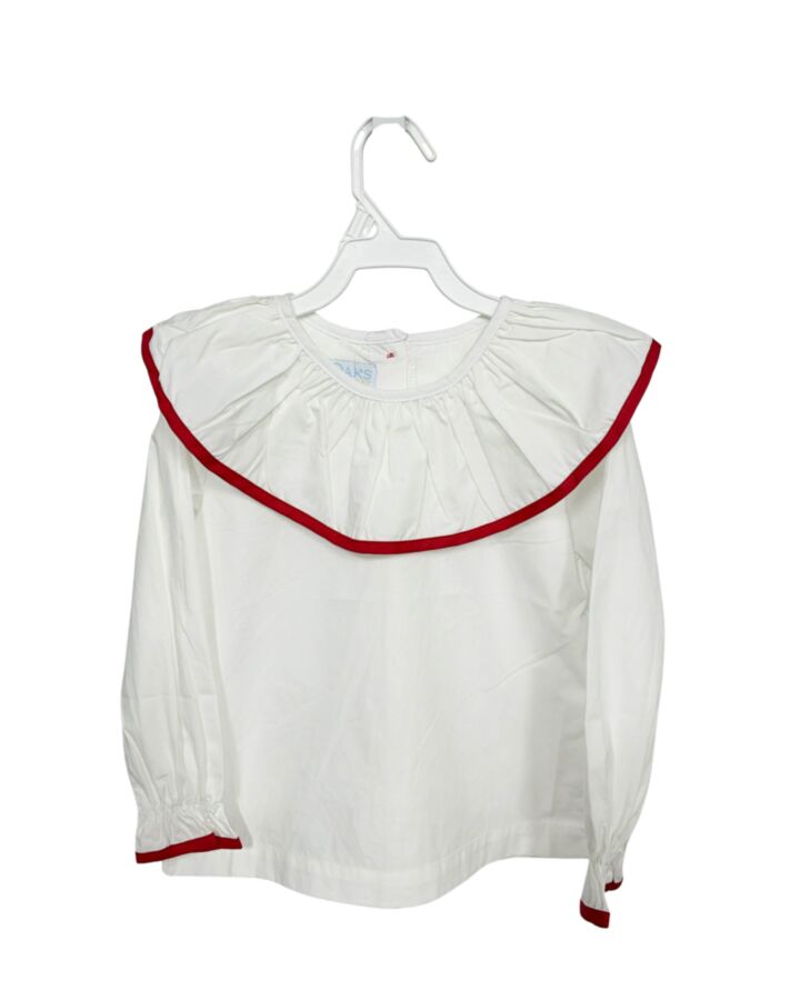 THE OAKS APPAREL WHITE SHIRT-LS