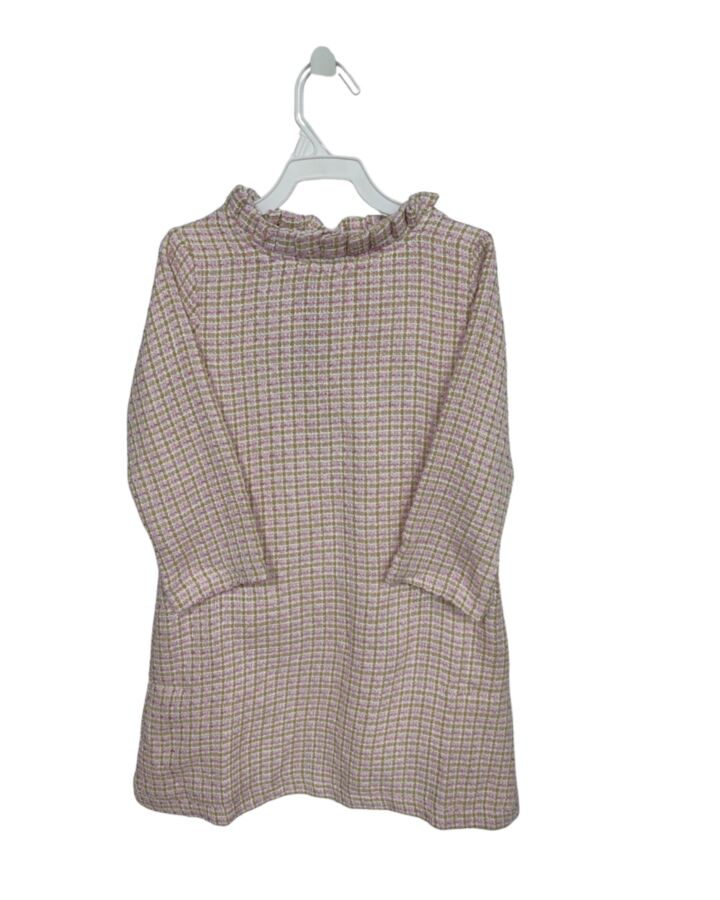 THE OAKS APPAREL   PINK  PLAID  PARTY DRESS