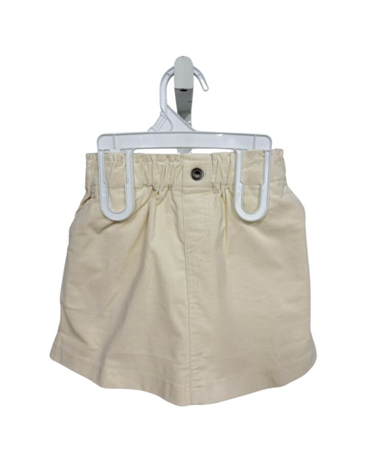 THE OAKS APPAREL   WHITE CORDUROY   SKIRT