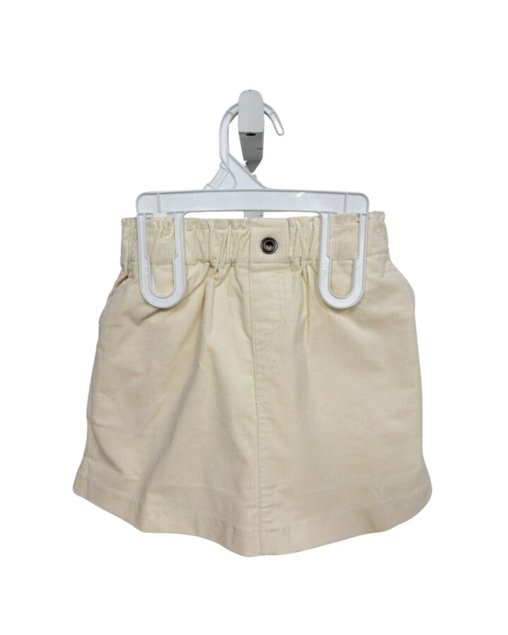 THE OAKS APPAREL   WHITE CORDUROY   SKIRT