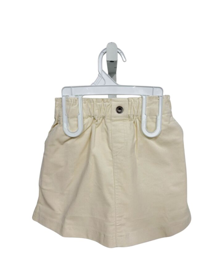 THE OAKS APPAREL   WHITE CORDUROY   SKIRT