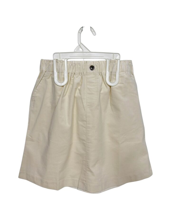 THE OAKS APPAREL   WHITE CORDUROY   SKIRT