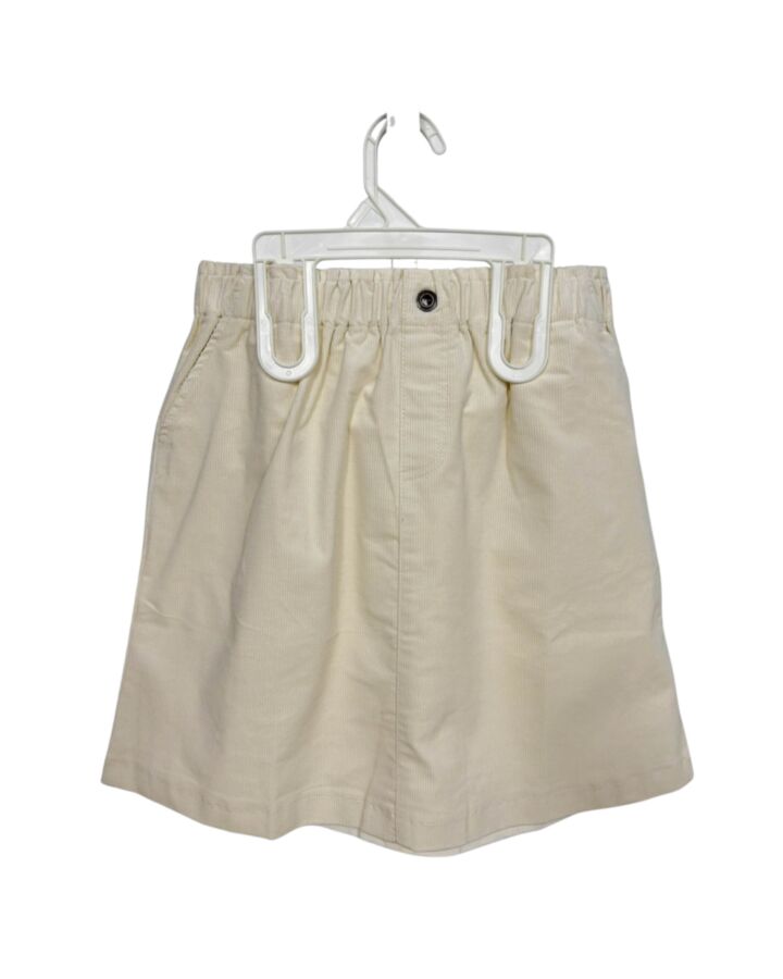THE OAKS APPAREL   WHITE CORDUROY   SKIRT