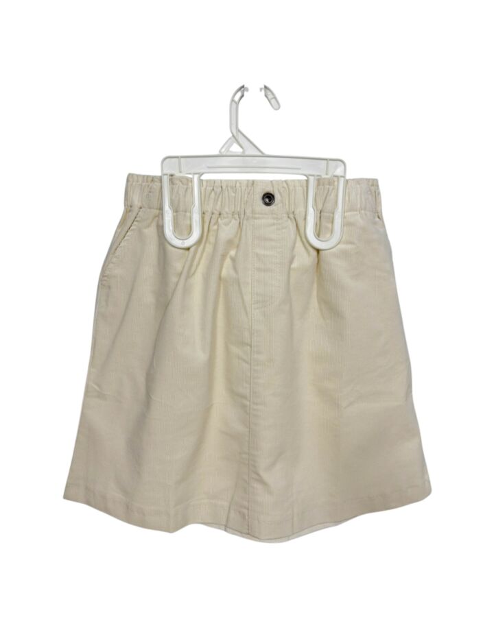 THE OAKS APPAREL   WHITE CORDUROY   SKIRT