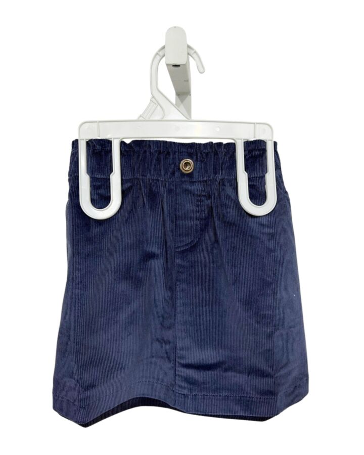 THE OAKS APPAREL   NAVY CORDUROY   SKIRT