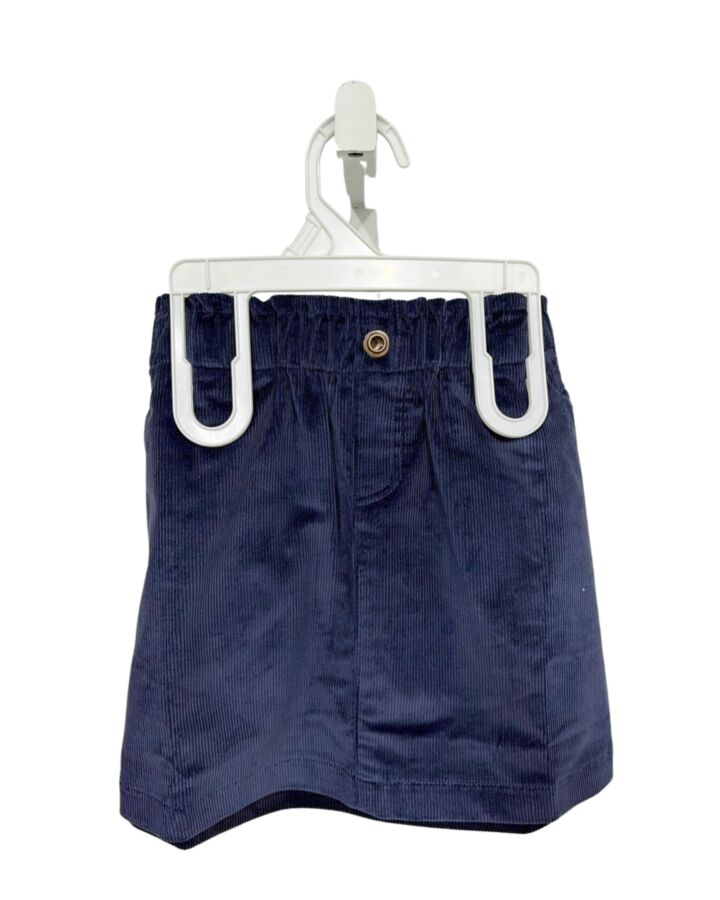 THE OAKS APPAREL   NAVY CORDUROY   SKIRT
