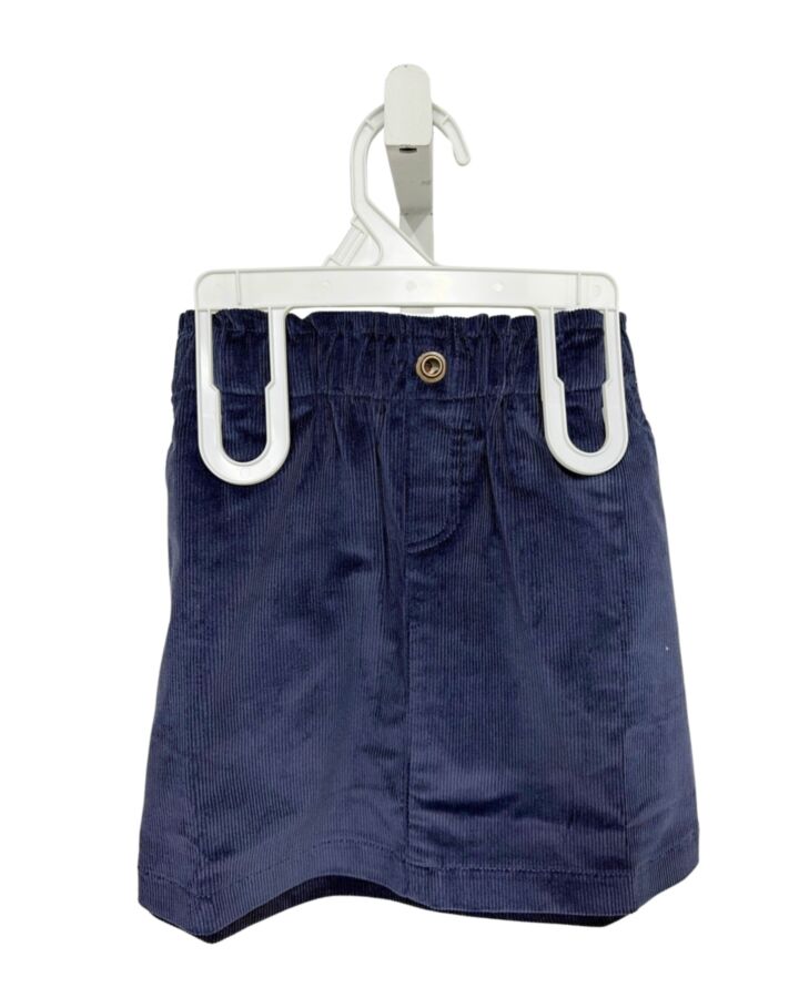 THE OAKS APPAREL   NAVY CORDUROY   SKIRT