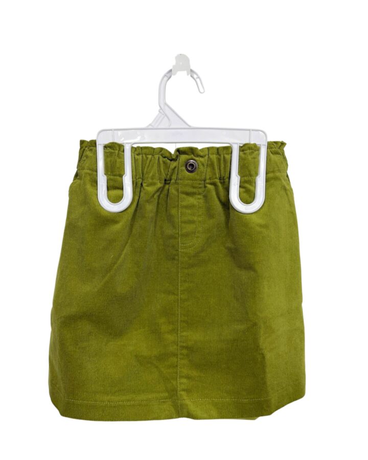 THE OAKS APPAREL   GREEN CORDUROY   SKIRT