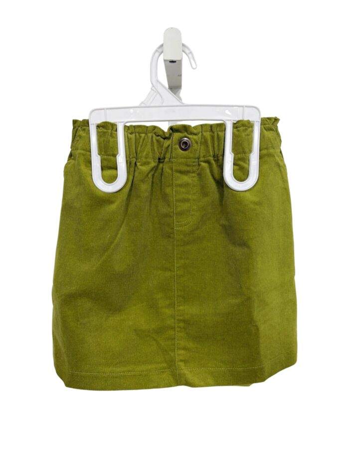 THE OAKS APPAREL   GREEN CORDUROY   SKIRT