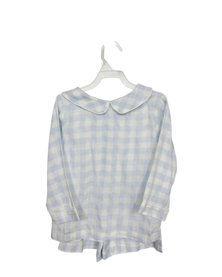 THE OAKS APPAREL   BLUE  GINGHAM  2-PIECE OUTFIT