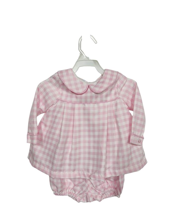 THE OAKS APPAREL PINK GINGHAM 2-PIECE OUTFIT