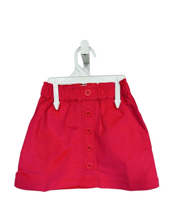 THE OAKS APPAREL RED CORDUROY SKIRT