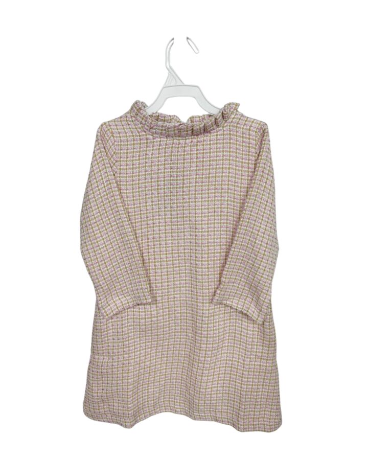 THE OAKS APPAREL PINK PLAID PARTY DRESS