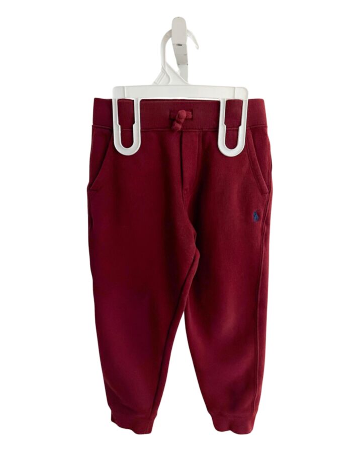 POLO BY RALPH LAUREN  MAROON    PANTS