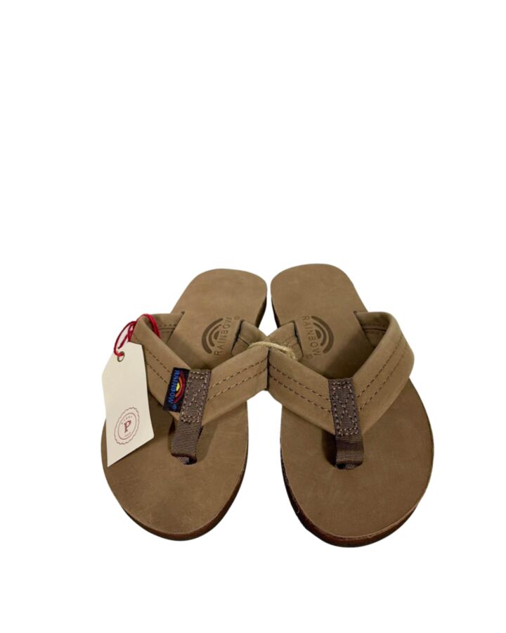 RAINBOW BROWN SANDALS *SIZE 11-12 *NWT SIZE TODDLER 11