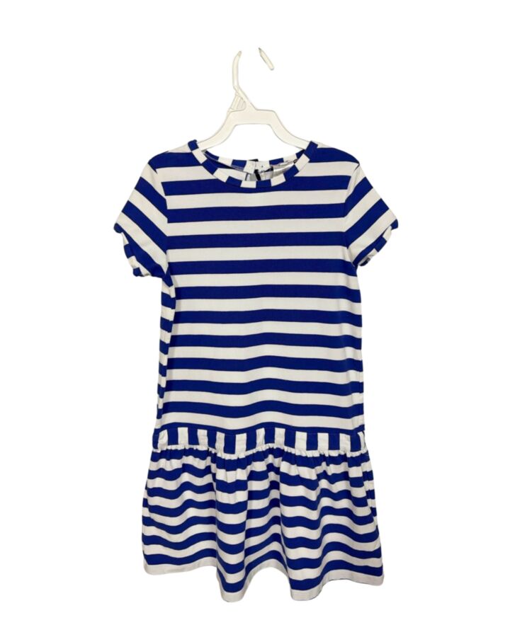 JACADI  BLUE  STRIPED  KNIT DRESS