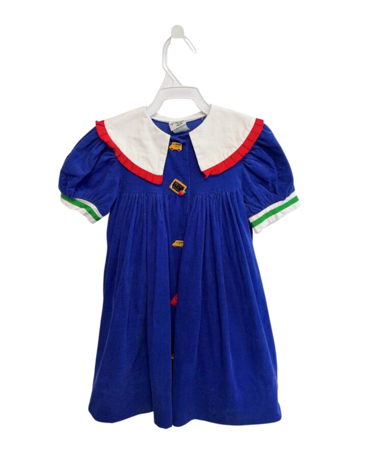 GLORIMONT  BLUE CORDUROY   DRESS