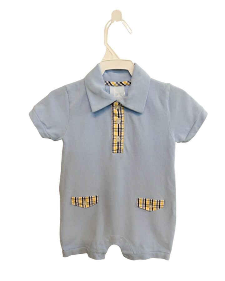 BELLA BLISS  BLUE PIQUE   SHORTALL