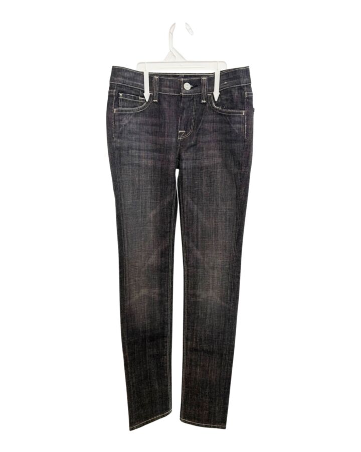 7 FOR ALL MANKIND  BLACK DENIM   PANTS