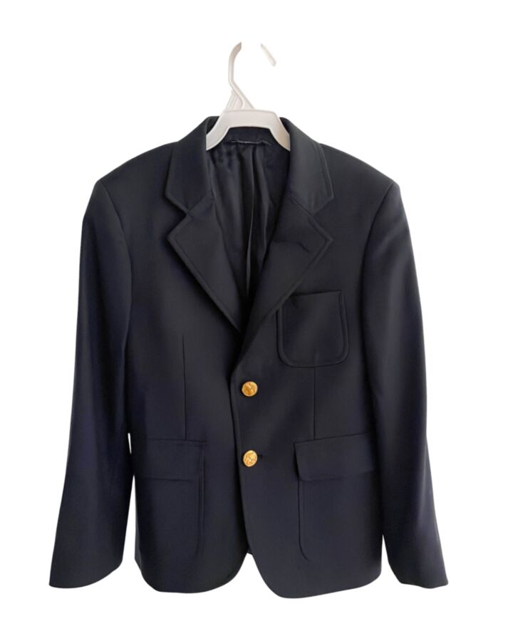 BROOKS BROTHERS  BLACK WOOL   BLAZER