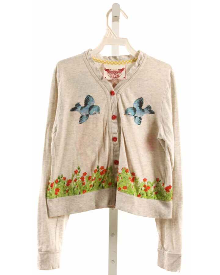 PAPER WINGS  MULTI-COLOR   PRINTED DESIGN CARDIGAN