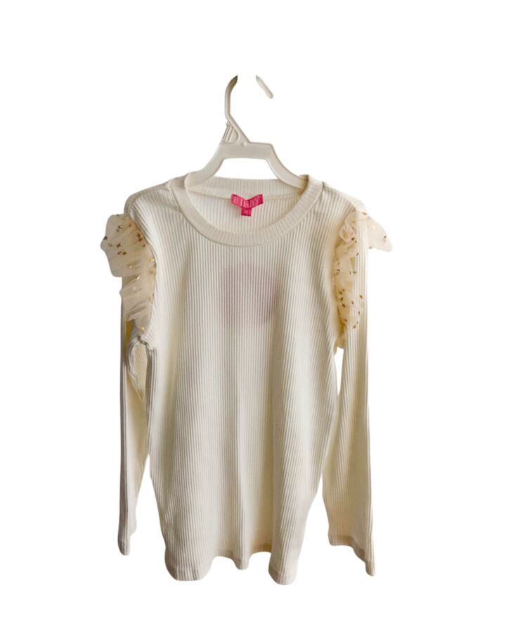 BISBY BY LITTLE ENGLISH  CREAM    KNIT LS SHIRT