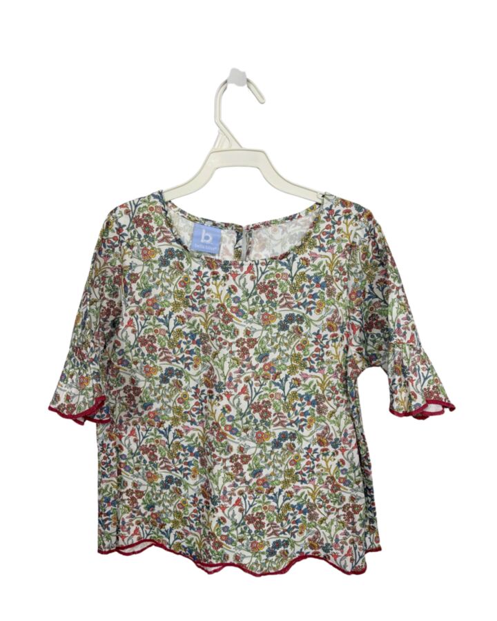 BELLA BLISS  MULTI-COLOR  FLORAL  SHIRT-SS