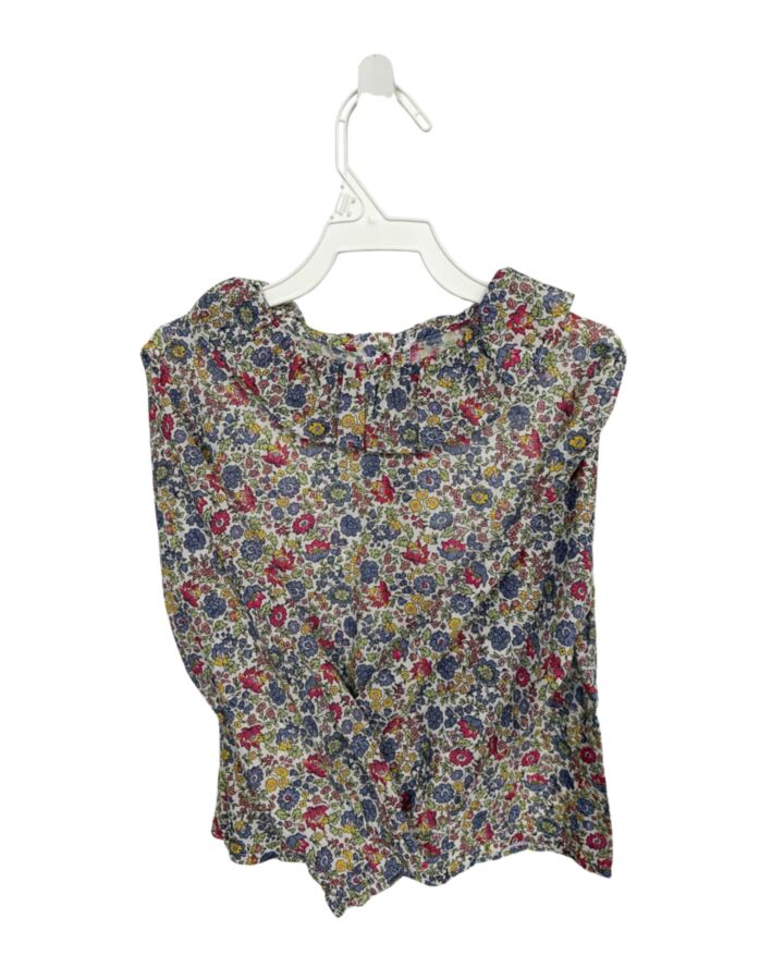 BELLA BLISS  MULTI-COLOR  FLORAL  SHIRT-LS