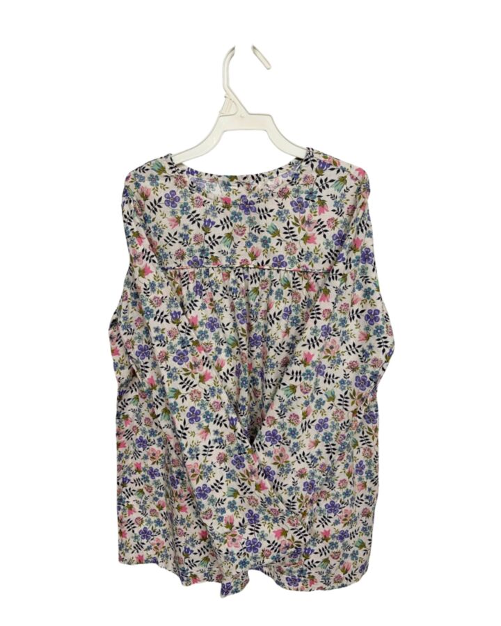 MARY & GRACE  MULTI-COLOR  FLORAL  SHIRT-LS