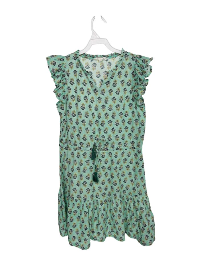 EYELET & IVY  GREEN  FLORAL  DRESS