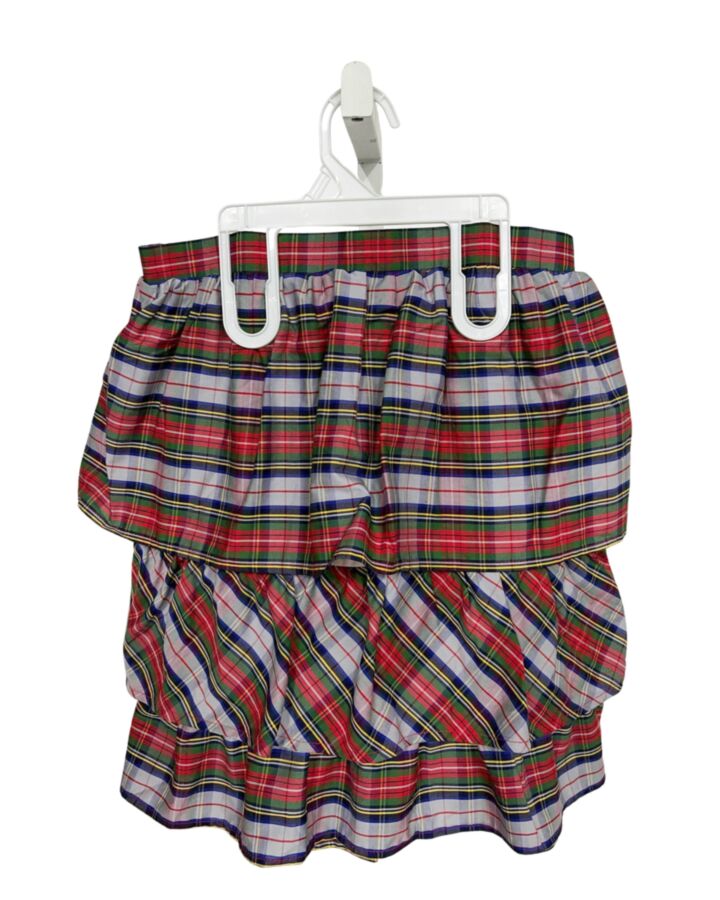 EYELET & IVY  RED  PLAID  SKIRT