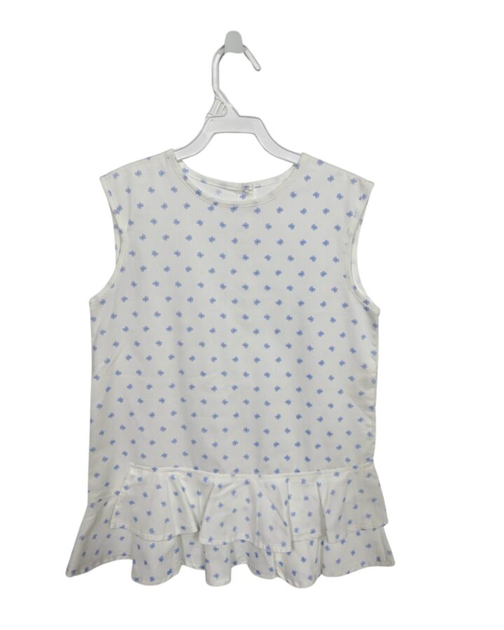 HANNAH KATE  WHITE    SLEEVELESS SHIRT