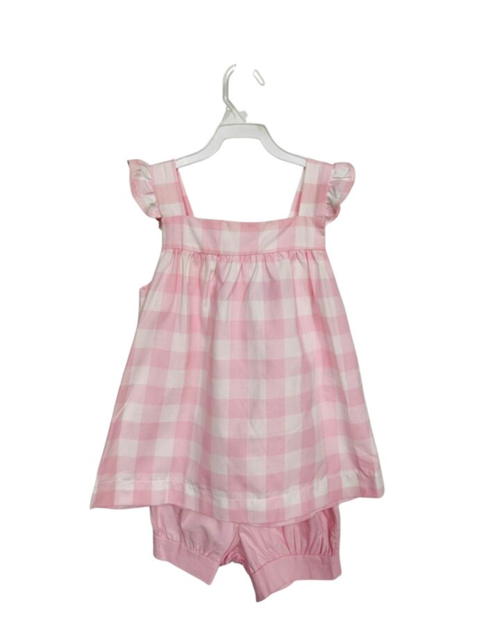 SOUTHERN SUNSHINE KIDS  PINK  GINGHAM  2-PIECE OUTFIT