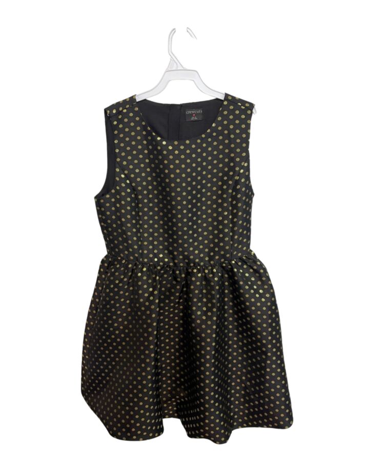 CREWCUTS  BLACK  POLKA DOT  PARTY DRESS