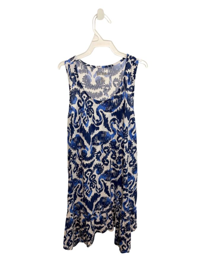 LILLY PULITZER  BLUE   PRINTED DESIGN COVER UP
