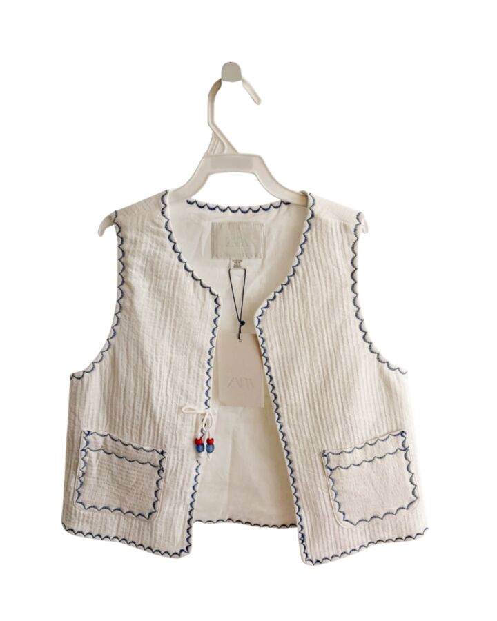 ZARA  WHITE    VEST