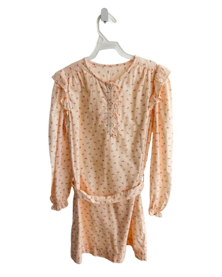 BONPOINT  ORANGE  FLORAL  DRESS