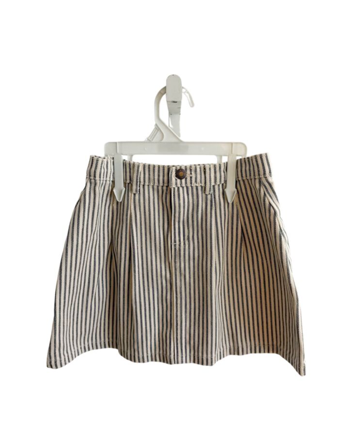 RYLEE & CRU  BLUE DENIM STRIPED  SKIRT