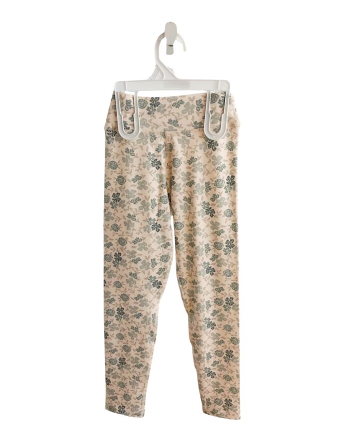 RYLEE & CRU  GREEN  FLORAL  LEGGINGS