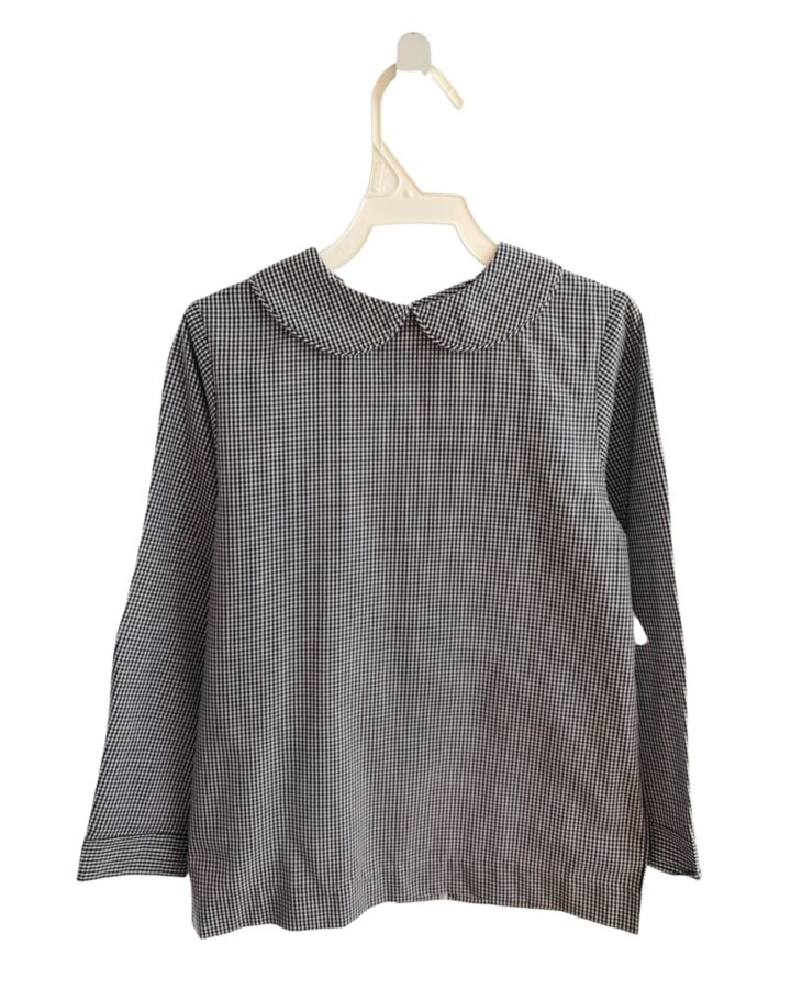 BAILEY BOYS  BLUE  GINGHAM  SHIRT-LS