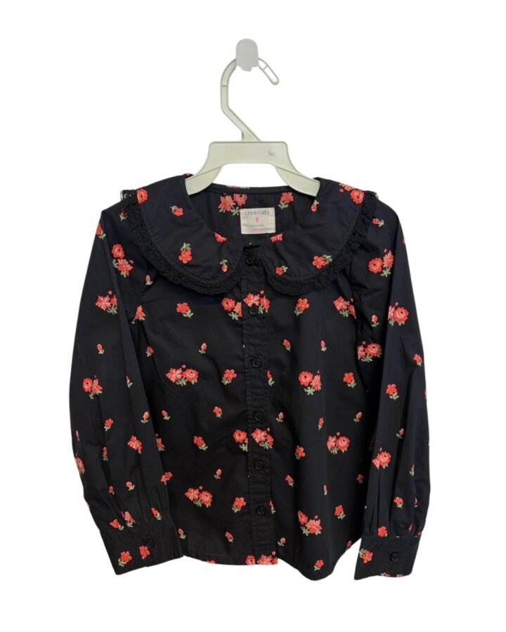 CREWCUTS  BLACK  FLORAL  DRESS SHIRT