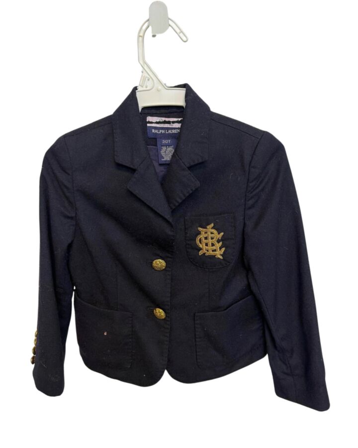 RALPH LAUREN NAVY BLAZER