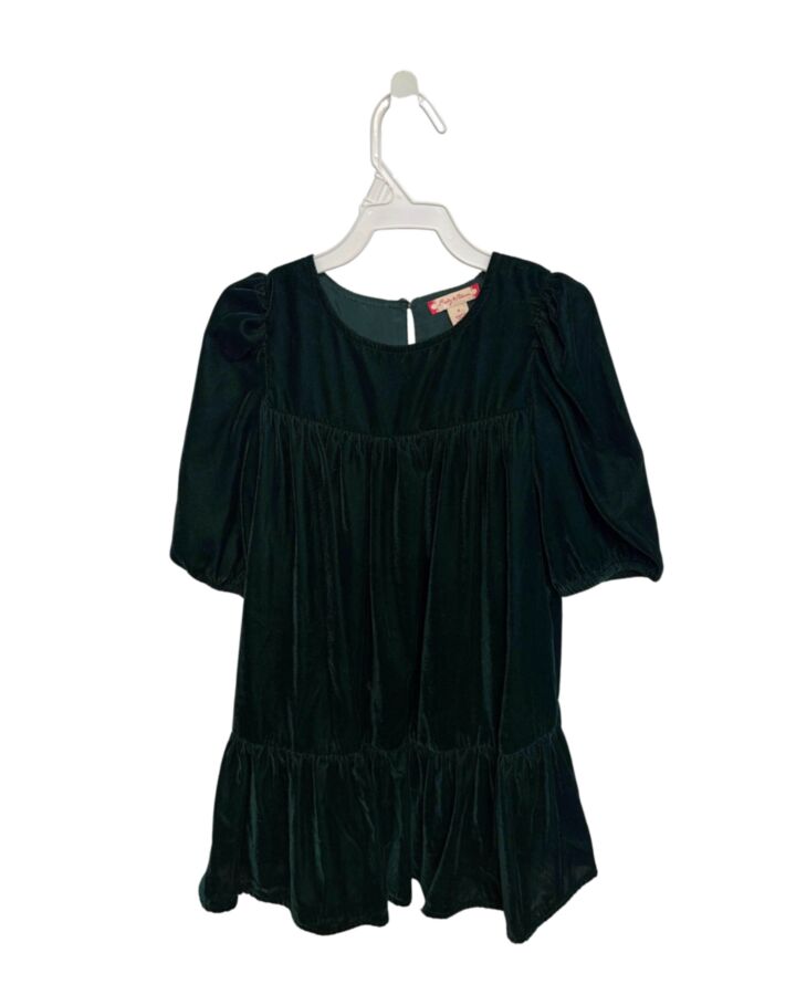 RUBY & BLOOM  GREEN VELOUR   PARTY DRESS