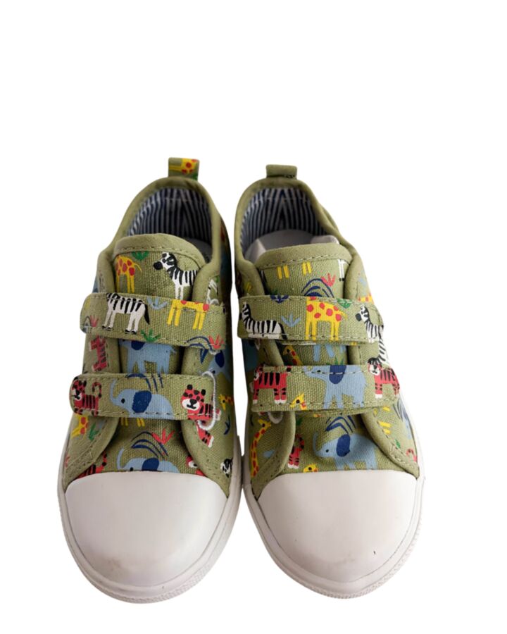 JOJO MAMAN BEBE GREEN SHOES  *NWT SIZE TODDLER 8